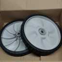 2pcs 490-325-0023 11 x 1.75 in Universal Plastic Wheel for MTD, Craftsman, Toro