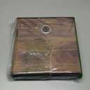 Durable Storage Cube Bins with Wood Grain, Thickened Fabric Box, Storage Baskets for Open Shelf, Bookcase, Closet, Storeroom, Bedroom, Living Room, Nursery, Office, Dorm, 10.2x10.2x11in, Brown with Black, Set of 4