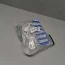 Extension Cord 15 ft, Power Strip with 6 Outlets 4 USB Charger(2 USB C Port), Flat Plug Outlet Extender Long Cord, Protection for Indoor, Home, Office Supplies, Dorm Room Essentials (White)