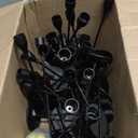 48 Pack Candle Holders Taper Candle Holders Tall Metal Candle Stands Holders for Table Centerpiece Modern Pillar & Home Wedding Decor, Matte Black