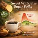 Grevista Organic Nipa Coconut Sugar (GI 27.38)  Natural low glycemic sweetener with unique Umami and Caramel flavor | Rich in minerals, ideal for Keto dieters and diabetics (200Gr Powder)