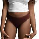 Women's Seamless Thong Underwear No Show Quick-Dry Max-Stretch Panties Soft Comfortable 3 Pack (XX-Large)
