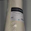 Madison Park Windom Down Alternative Blanket, Premium 3M Scotchgard Moisture Wicking Treatment, Lightweight and Soft Bed Cover For All Season, Satin Trim, Cream Full/Queen