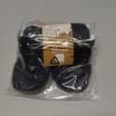 Miamooi Infant Baby Girls Boys Cotton Booties Newborn Winter Warm Fleece Cozy Slippers Toddler Non-Slip Ankle Boots First Walker Crib House Socks Shoes 3-18 Months (Black)