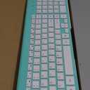 cimetech Wireless Keyboard and Mouse Combo, Compact Full Size Wireless Keyboard and Mouse Set 2.4G Ultra-Thin Sleek Design for Windows, Computer, Desktop, PC, Notebook, Laptop - Blue