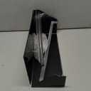 Adjustable Label Dispenser Acrylic Sticker Roll Dispenser Label Roll Holder Multi Use Sticker Holder Organizer Stand for School Gifts and Home Office Desktop(9 Disks)