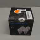 TORCHSTAR Dusk to Dawn Light Bulbs Outdoor, Sensor A19 LED Light Bulb, Auto on/Off Photocell Automatic for Outdoor Lighting, UL FCC DOE, 5000K, Pack of 4