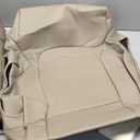 Custom Nappa Leather Front Car Seat Covers fit for Lexus is 250 350 2006-2012 Accessories Automotive Seat Covers 2 PCS Interior seat Protective Cover (Beige)