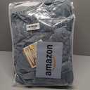 H.VERSAILTEX Modern Velvet Plush 4 Piece High Stretch Sofa Slipcover Sofa Cover Furniture Protector Form Fit Luxury Thick Velvet Sofa Cover for 3 Cushion Couch Width Up to 90 Inch (Sofa, Stone Blue)