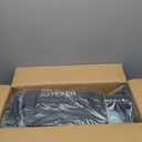 Inflatable Floating Dock, 5ft /8ft /10ft Air Dock Platform, Island Raft Mat with Rope Ladder & Non-Slip Surface for Lakes Beach Ocean (5 x 6ft, Mint Green+Black)