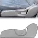 Driver Seat Trim Panel, Driver Seat Track Cover Compatible with Toyota Tacoma 1995 1996 1997 1998 1999 2000 2001 2002 2003 2004, Seat Track Cover Trim Side Panel Guard Track Cover Accessories