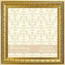 VIOLABBEY 12x12 Picture Frame Gold, Vintage Photo Frame