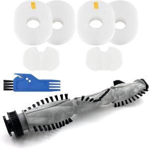 Vacuum Roller Brush Filter Kit for Shark Rocket HV301, HV300, HV300W, HV302, HV303, HV305, HV308, HV310, UV450 Vacuum Replacement Parts