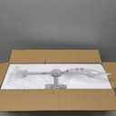 Brushed Nickel Bathroom Vanity Light 3 Lights Bathroom Light Fixtures Over Mirror with Clear Glass Shade 22.4 inch Wall Sconces Lighting Bath(Exclude E26 Bulb)