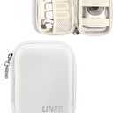 Digital Camera Case for CAMKORY, KODAK PIXPRO FZ45/FZ55, Canon IXUS 285 HS, Lecran, Small Travel Compact Camera Holder with Mesh Pocket for Accessories SD Card (Purple)Amazon's Choice