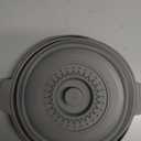 EZMO 2 in 1 Collapsible Microwave Splatter Cover for food, with Tray & Handles - Vented Silicone Splatter Guard Lid - Vegetable Fruit Colander - BPA-Free Kitchen Gadget for Meal Prep  10.7 inch