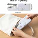 Handheld Sewing Machine, Mini Hand Sewing Machine Portable for Beginners with Charging, Easy To Use, Suitable for Sewing Clothes, Family Travel, DIY