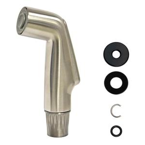 Hygie Rinse Kitchen Sink Side Spray Head, Sink Sprayer Attachment, Pull Out Spray Head,  Nickel finish
