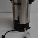 SYBO SR-CP35C Commercial Grade Stainless Steel Percolate Coffee Maker Hot Water Urn for Catering, 30-Cup, 3.5L, Metallic