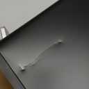 Slim Bathroom Trash Can with Lid Soft Close, 2.6 Gallon Stainless Steel Garbage Can with Removable Inner Bucket, Durable Step Pedal, Small Trash Bins for Toilet, Bedroom, Kitchen, Office (Black)