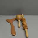 3-in-1 Wood Therapy Massage Tools Lymphatic Drainage Massager Wooden Massager for Maderoterapia,Anti-Cellulite, Body Sculpting & Contouring