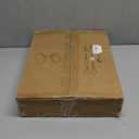 Kitstorack Upgraded TV Tray Table with Panel Lock, 90 Flip-Over Design & Adjustable Height, Sofa Arm Side Table for Eating, Laptop, Couch, Bed, or Small Spaces, Brown