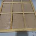 4x6 Oak Wood Picture Frames Collage Wall Decor Natural Woodgrain, Solid Oak Wooden Family Photo Collage Frame 9 Openings, Glass Front, Wall Hanging Display 9 4x6 Pictures, 11.5x17.5-9 openings