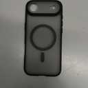 TOCOL for iPhone Air Case, Compatible with Magsafe, Full Camera Protection, Built-in Magnetic Ring, Drop Protection, Slim Thin Translucent Matte Phone Case for iPhone 17 Air (Black)