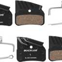 BUCKLOS 2 Pairs Disc Brake Pads for Ceramic Shimano L03A L04C L05A K04S K04Ti K05S K05Ti M8110 M7110 R9170-F R8070-F R7070-F R4770-F RS805-F RS505-F RS405-F RS305-F U5000-F RX810-F RX400-F
