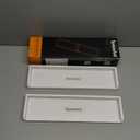 SpaceAid 30" Wide Kitchen Shelf Organizer for Stove, Magnetic Bamboo Spices Shelf for Home Stove Kitchen Storage Organization (Fit for Flat Top Only, White)