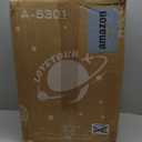 HotWay 24 Inch Expandable Checked Luggage with Cup Holder, Hardside TSA Approved Luggage with Spinner Wheels, Top Opening Suitcase For Travel, Black