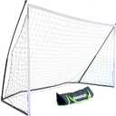 QUICKPLAY Kickster Soccer Goal Range Ultra Portable | Quick and Easy Set Up | Includes Net and Carry Bag| Backyard Soccer Net for Kids & Adults [Single Goal], Size: 12 x 6'