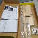 GAWEGM Wooden Ship Model Building Kits for Adults - 1/96 Scale Harvey 1847 Model Ships Assembled with Metal Accessory, for Collection, Teaching Exhibition, Ship Model Hobby, Assemble Expert