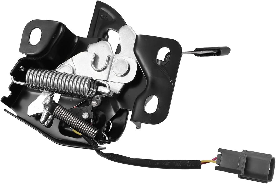 ACROPIX Car Hood Latch Lock Assembly Replacement for Honda Accord 2003-2007 No.74120SDAA01 - Pack of 1 Black