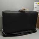 Yaheetech Massage Table Portable Lash Beds Spa Bed Massage Couch Foldable Spa Tables Adjustable 2 Fold with Non-Woven Bag 24 inch, Black