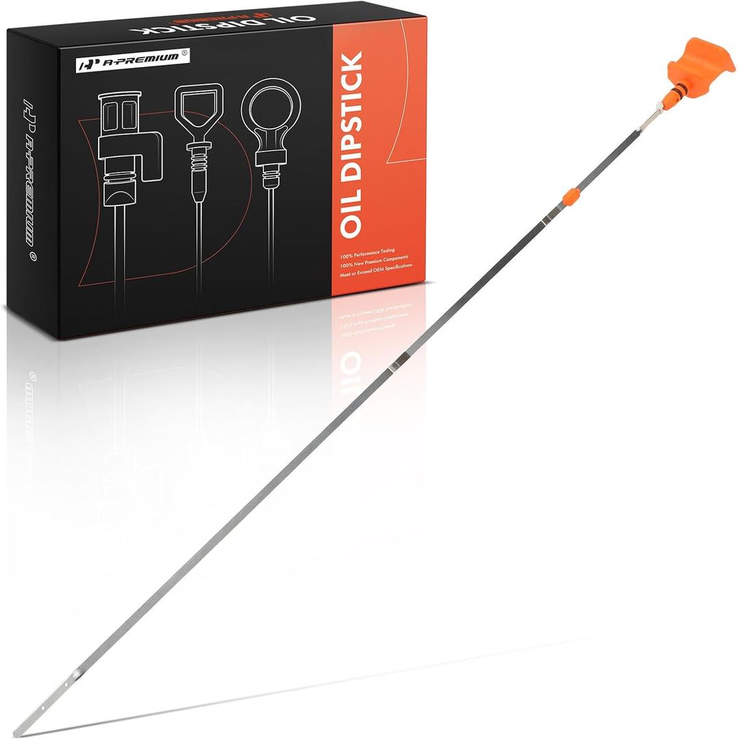 A-Premium Engine Oil Dipstick Dip Stick Compatible with Honda CR-V CRV 2002-2006, Accord 2003-2007, Element 2003-2011, 2.4L, Engine Oil Level Dipstick