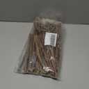 DOITOOL Natural Wood Craft Sticks 50 Pcs 7.87 Inch Long Rod Crafts for DIY Projects Home Photo Decorations School Art Supplies