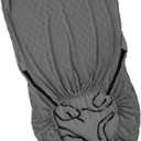 Wood Arm Chair Cover Elastic Chair Cover Waterproof Comfortable Feel Simple Design Made of Polyester Spandex Jacquard Fabric Easily Install, Grey, Stretch