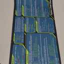 Designfullprint Python Cheat Sheet Mousepad for Beginner, Python Reference Guide Desk Mat, Python CheatSheet for Software Engineers, Gift for AI Programmer Desk Mat KMH