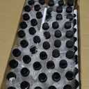 YZXODN 50 Pack 1.7oz Mini Liquor Bottles with Labels, Plastic Alcohol Bottles, Airtight Shot Bottles, Little Spirit Bottle with Funnel Black Caps, Hot Sauce Bottle for Cocktail, Party Favors, Weddings