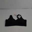 PoseFree Womens Seamless Wireless Supportive Bra Push Up Comfort Soft No Underwire Full Coverage T-Shirt Bra (3X-Large, Black)