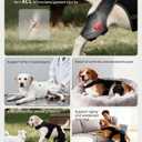 Dog Knee Brace for Torn ACL/CCL Hind Leg,Adjustable Hip Brace-Hip Dysplasia Brace-Wound Care-Reduces Pain and Inflammation-Lick Prevention (M) (Green)