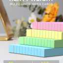 3 x Colored Index Cards 4x6 Inch 160 Count Ruled Index Flash Cards for Studying | Lined Colored Index Note Cards 4 x 6 with Colorful, Heavy Colored Flashcards 4x6 Notecards for Office, School, Home