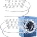 Washing Machine Cleaning Brush, Washing Machine Brush Washing Machine Cleaner Front Load Washer Cleaner Brush Load Washer Cleaner Drum Washing Machine Brush Washing Machine Cleaning Tools 4pcs