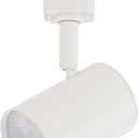 Amped Collection LED 10W Track Head 3000K Warm White Energy Efficient in White for H Track, Standard 3-Wire Track System (Single Light) (Single Track Head)
