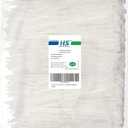 HS Clear Zip Ties 8 Inch (Bulk-1000 Pack) Nylon Cable Ties 40 Lbs Self-Locking Wire Ties for Electronics Organizer