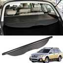 Marretoo for Subaru Outback Cargo Cover Manual Tailgate 2010 2011 2012 2013 2014 Black Retractable SUV Interior Rear Trunk Cover
