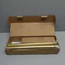 Supforce Closet Rods for Hanging Clothes, 17 to 54 Inches Stepless Adjustable Metal Closet Rod, 1.3 Inches Heavy Duty Clothes Hanging Rod for Closet Wardrobes Laundry RV, Golden