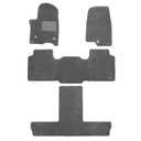 WENNEBIRD Superior Carpet Floor Mats for 2021-2026 Chevrolet Suburban 7 Seats (Not for 8 Seats), 0.6-Inch Ultra-Thick, Noise-Reducing, All-Weather Waterproof Anti-Slip – 4-Pc Set (Gray)