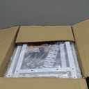 Moforoco White Narrow 9-Tier Over The Door Pantry Organizer, Pantry Organization and Storage, Metal Hanging Basket Wall Spice Rack Seasoning Shelves, 12.2"